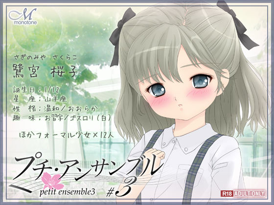 [140329][モノトーン] プチ・アンサンブル3